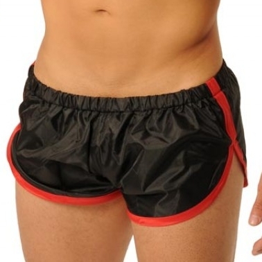 Fist Short court FIST Noir-Rouge