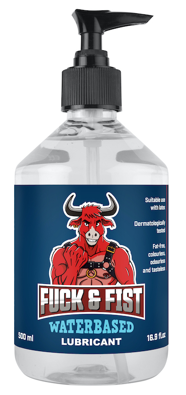 Fuck & Fist Lube Lubrifiant à base d'eau FUCK & FIST WATER 500ml