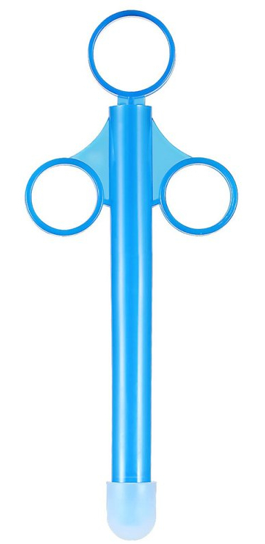 FUKR Injecteur à lubrifiant LUBE IN 10 ml Bleu