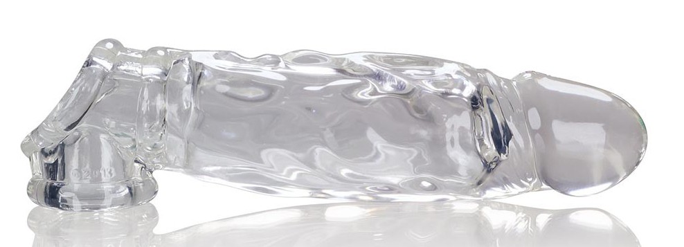 Gaine de pénis Oxballs BUTCH 17 x 5 cm Transparente