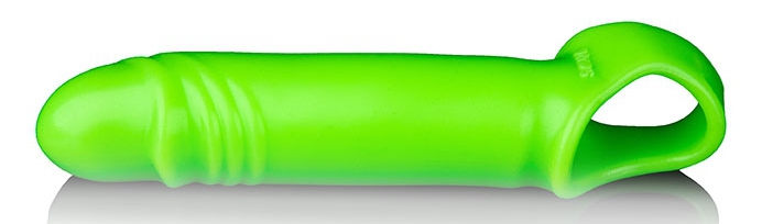 Gaine de pénis phosphorescente THIN GLOW 11 x 3cm