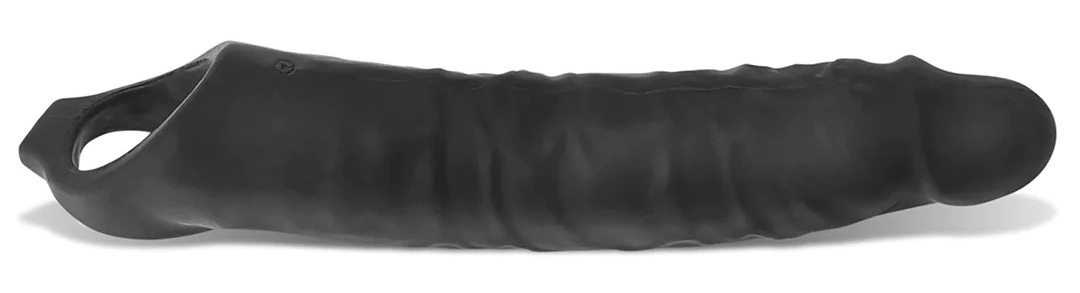 Gaine de pénis SNAKE Oxballs 21 x 5.5 cm Noire