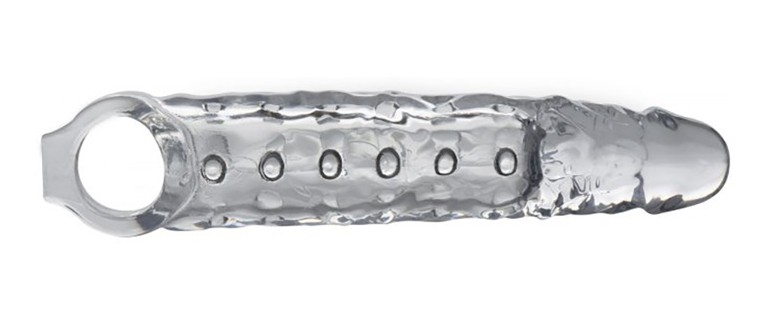 Gaine pour pénis EXTENDER SLEEVE 22 x 5.6 cm Transparent