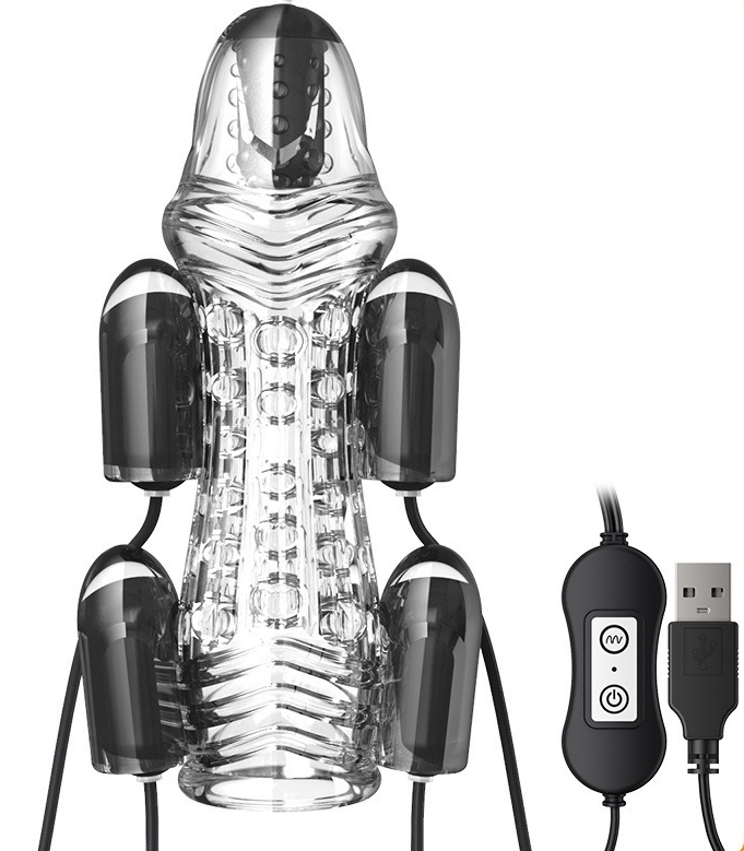 Gaine vibrante de masturbation VIBE EXTREME 5 Vibrations