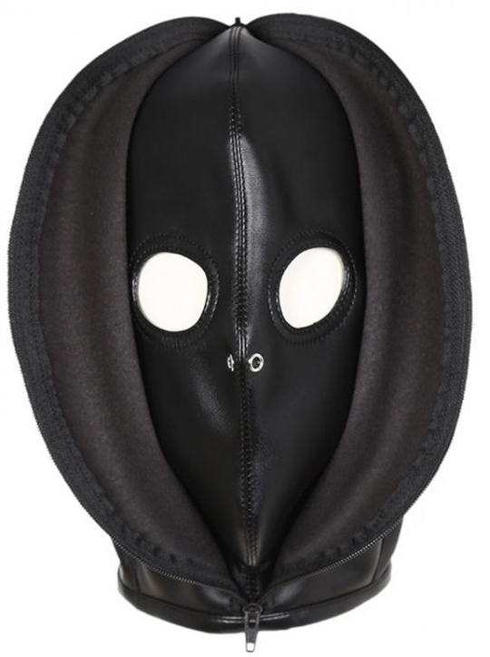 Generique Cagoule DOUBLE LAYER Simili noire