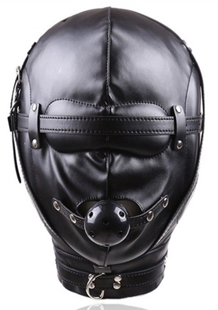 Generique Cagoule SM SENSORY PRIVATION Noire