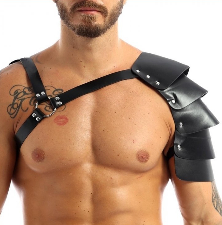 Generique Harnais avec Épaule Écailles ONE ARMOR Simili Noir