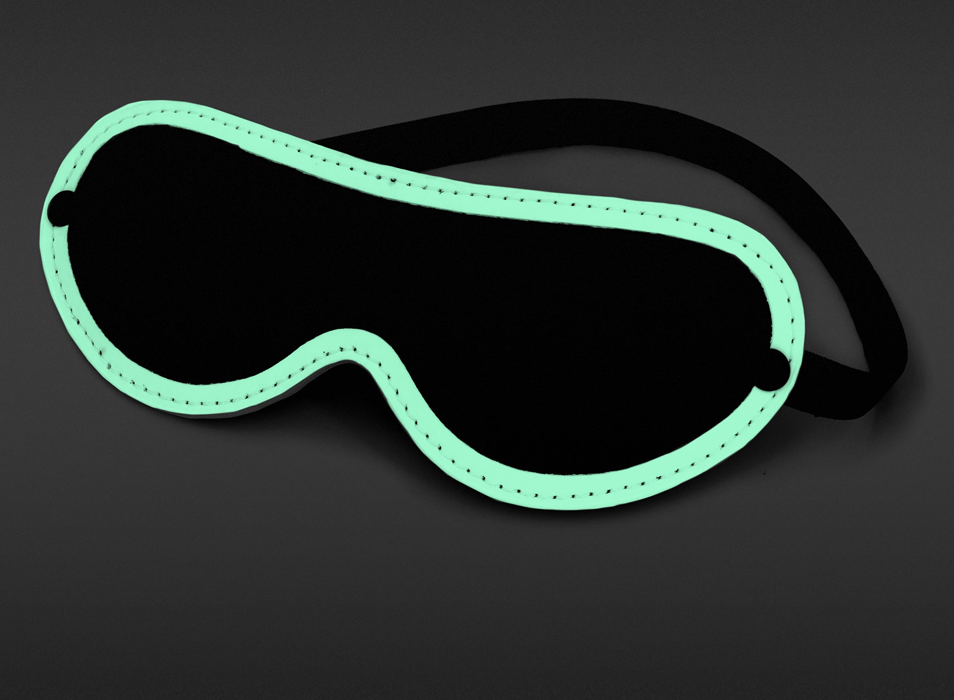 Glo In The Dark Masque occultant GLO Noir