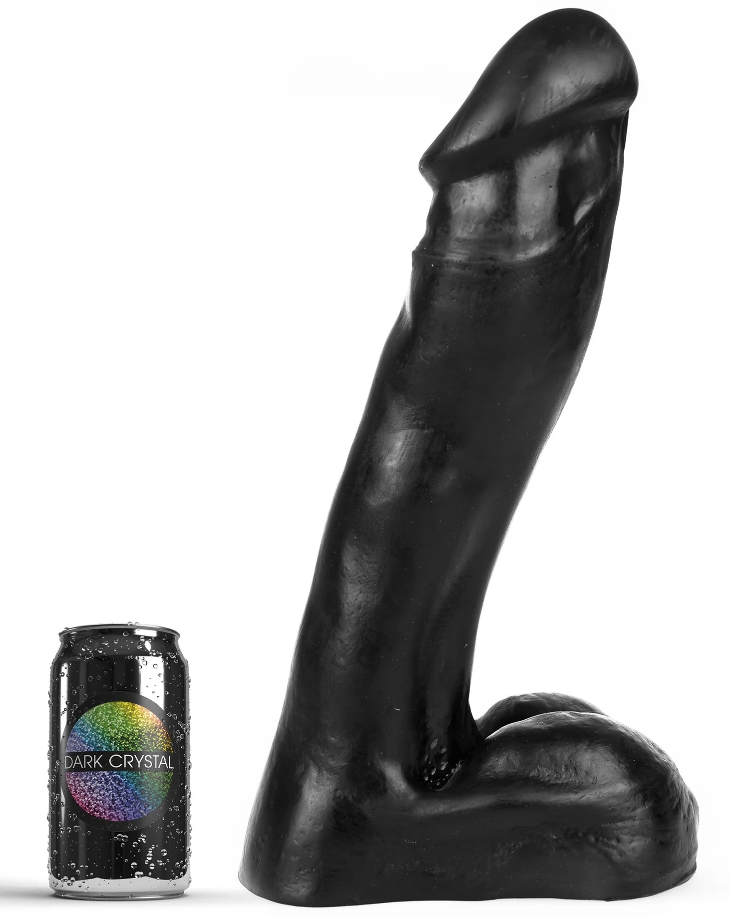 Gode anal XXL GREGOR Dark Crystal 32 x 9cm