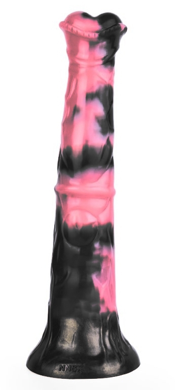 Gode Animal RAGULF 26 x 5.5cm Noir-Rose