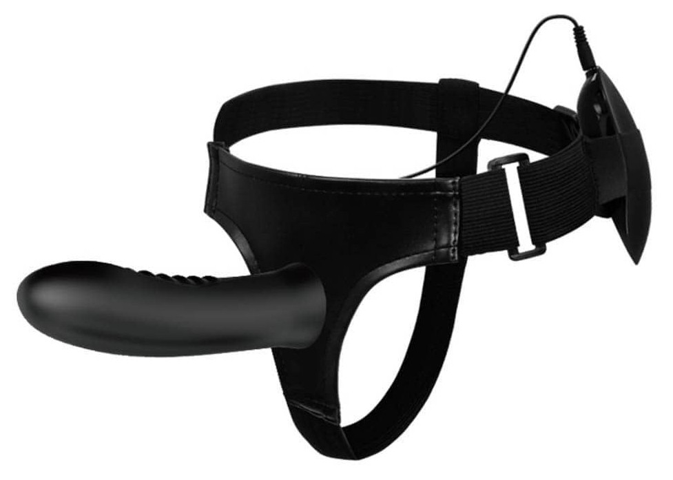 Gode ceinture avec vibrations MYRON 18.5 x 4.8 cm