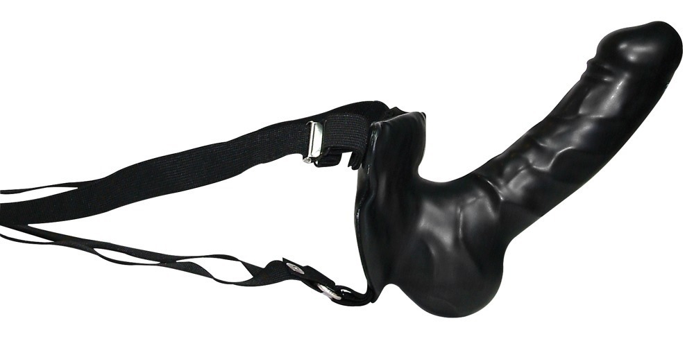 Gode ceinture en latex SWITCH 14 x 4cm