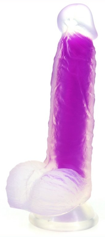 Gode CLEARY 14 x 3.5cm Violet