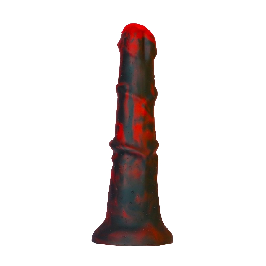 Gode Dragon ZIRG 22 x 5cm Noir-Rouge
