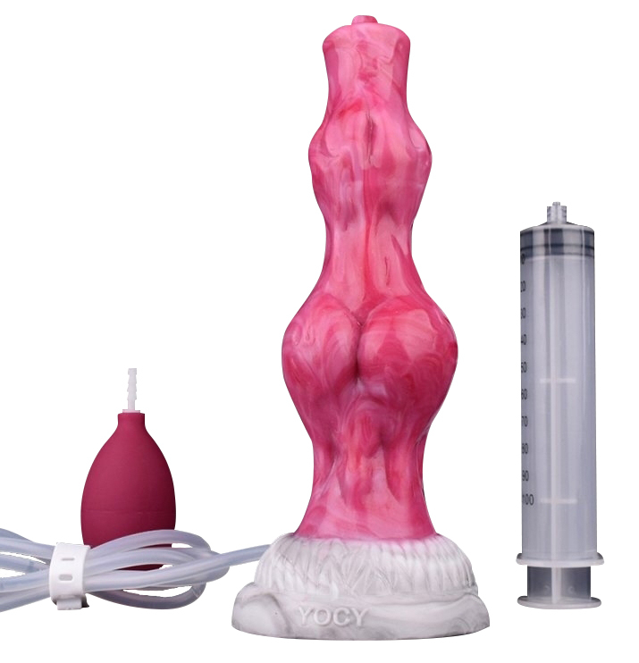 Gode Éjaculateur WOLFAW 16.5 x 5.5cm Rose