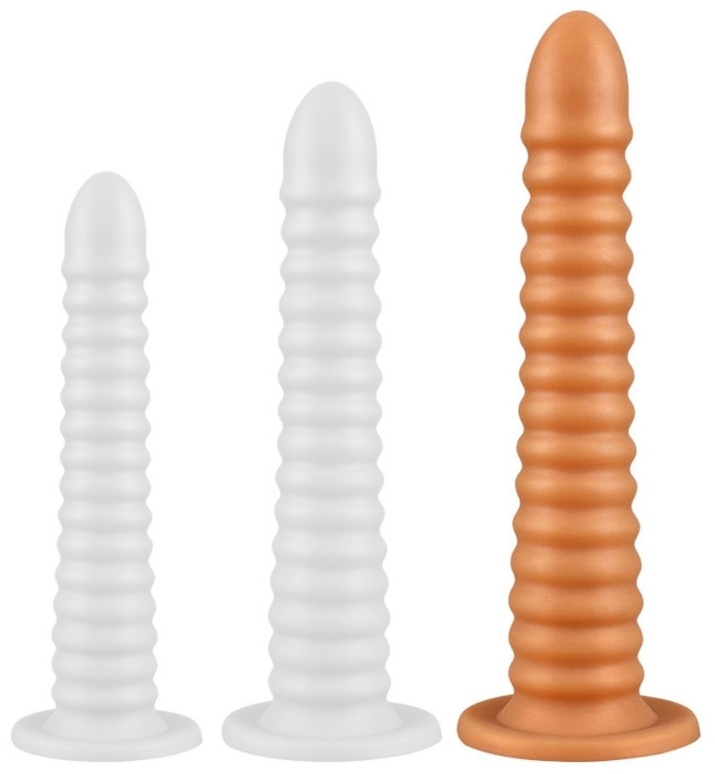 Gode en silicone BOMBYX L 33 x 6cm