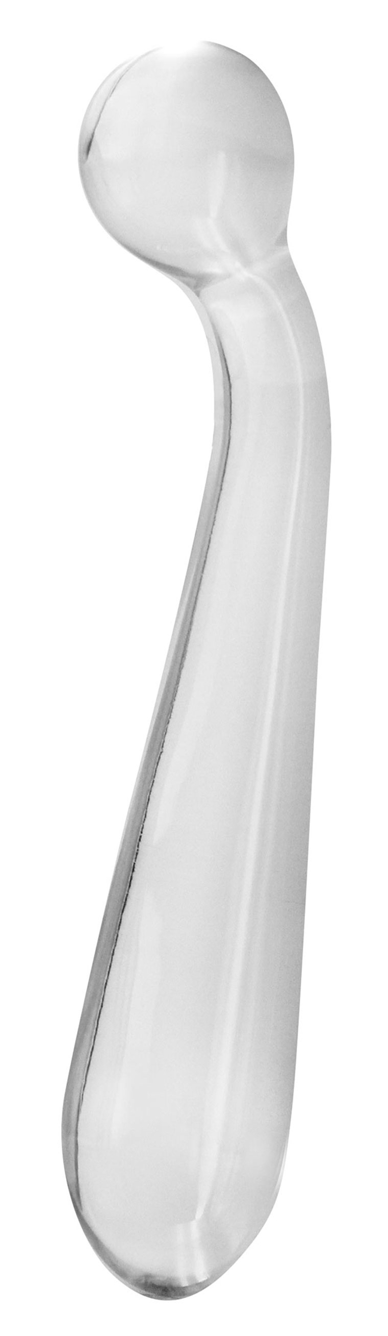 Gode en verre G-SPOT WAND 16 x 3.5cm Transparent