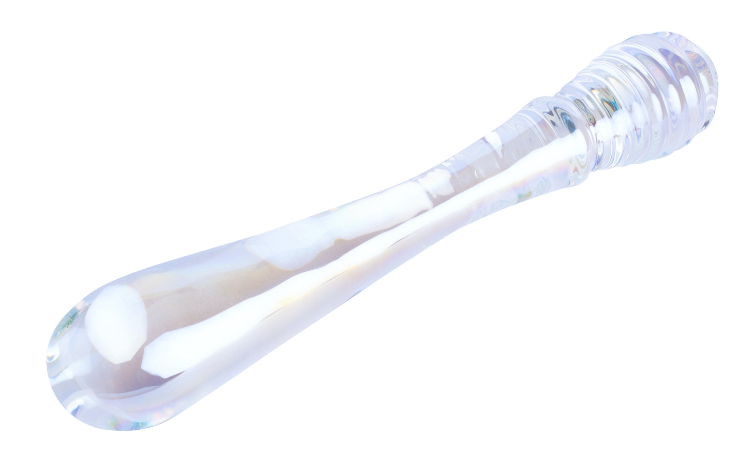 Gode en Verre TWIN PLEASURES 20 x 3.6cm Transparent