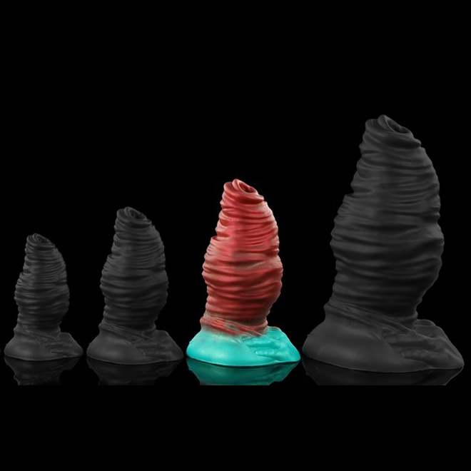 Gode Fantasy RED WORM L 14 x 7cm