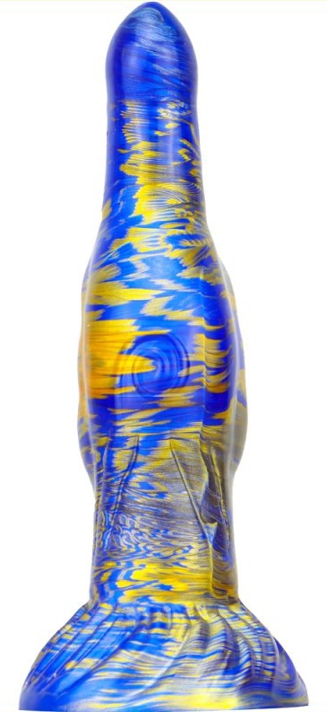 Gode Fantasy SKURIX 19 x 5.5cm Bleu-Doré