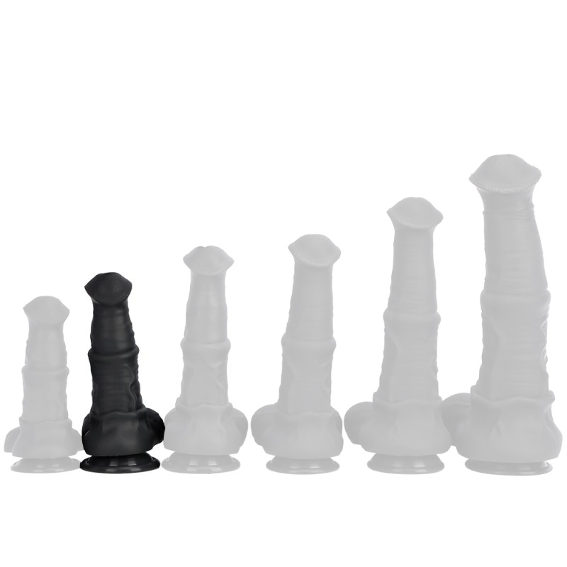 Gode Horse CENTAURA M 16 x 5.5cm Noir
