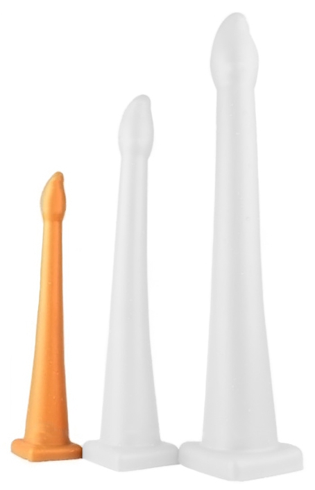 Gode long en silicone ASPIC S 33 x 4.5cm