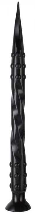 Gode long POINTED TWIST L 65 x 5 cm