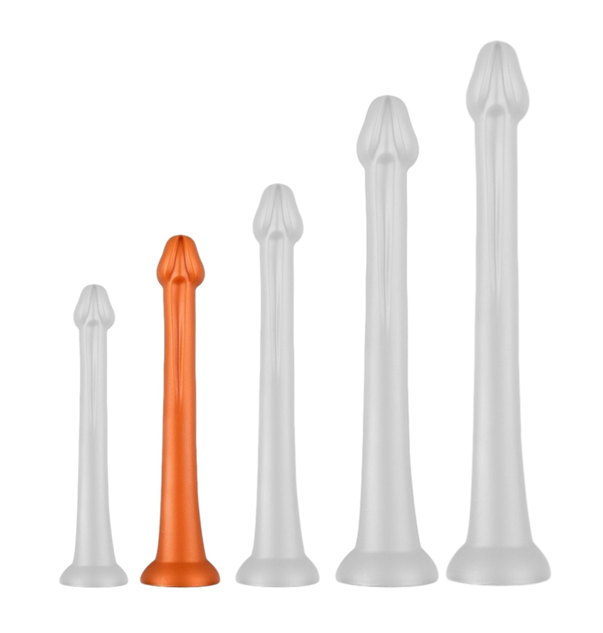 Gode long WHALE DILDO M 40 x 5.5 cm - Pointe 4.6 cm