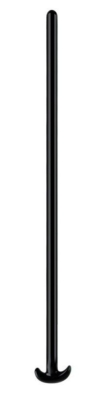Gode long XXL GIANT SNAKE 100 x 3cm Noir