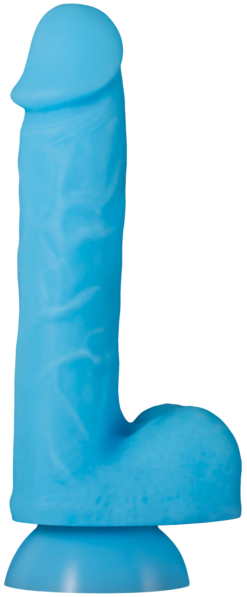 Gode luminescent TOUCH & GLOW 15 x 4 cm Bleu
