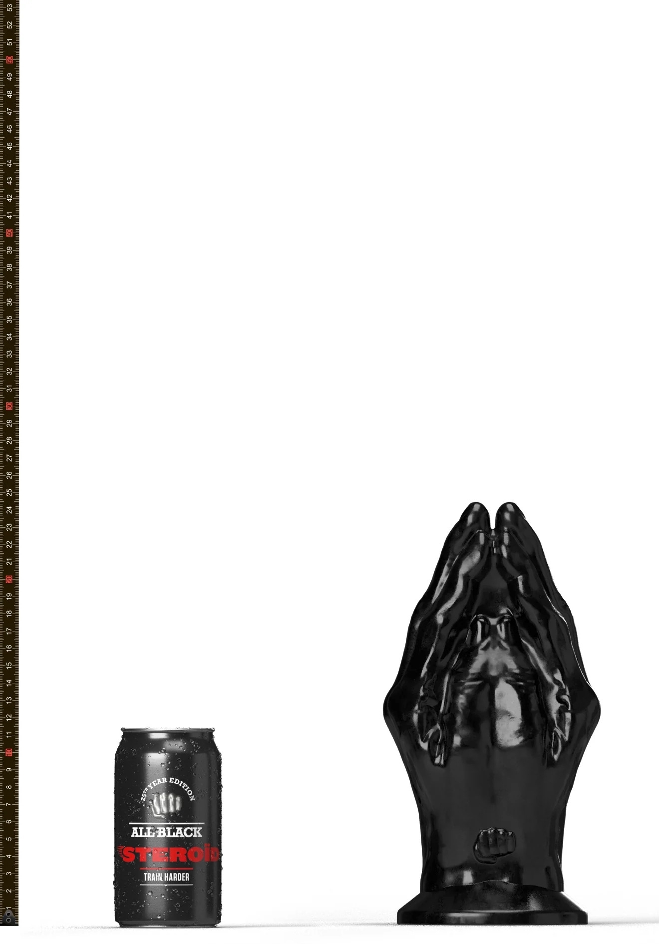 Gode Mains ABS05 HAIL MARY All Black Steroïd 22 x 12.5cm
