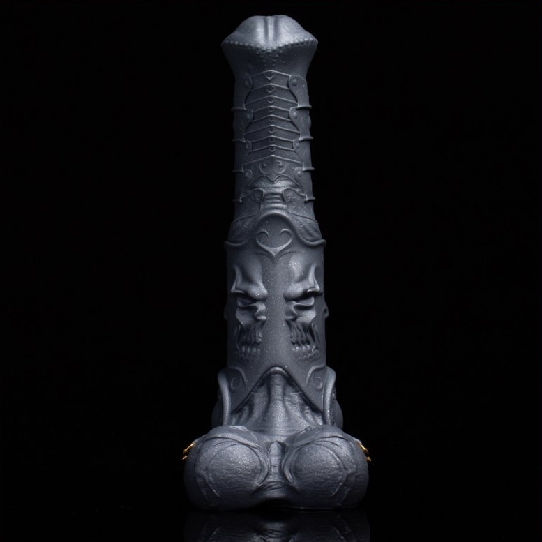 Gode Monster Silicone SKULHORSE 25 x 6.5cm
