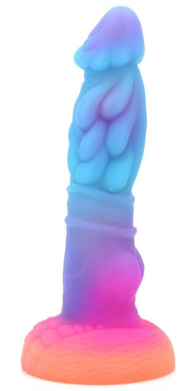 Gode phosphorescent LUMY MUSH 19 x 5cm