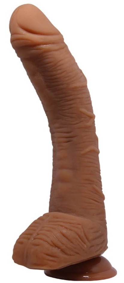 Gode Réaliste ALEX 20 x 5cm Marron