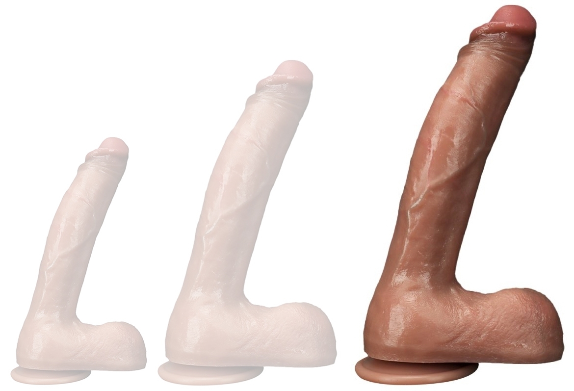 Gode Réaliste DICKPICK L 20 x 5cm Marron