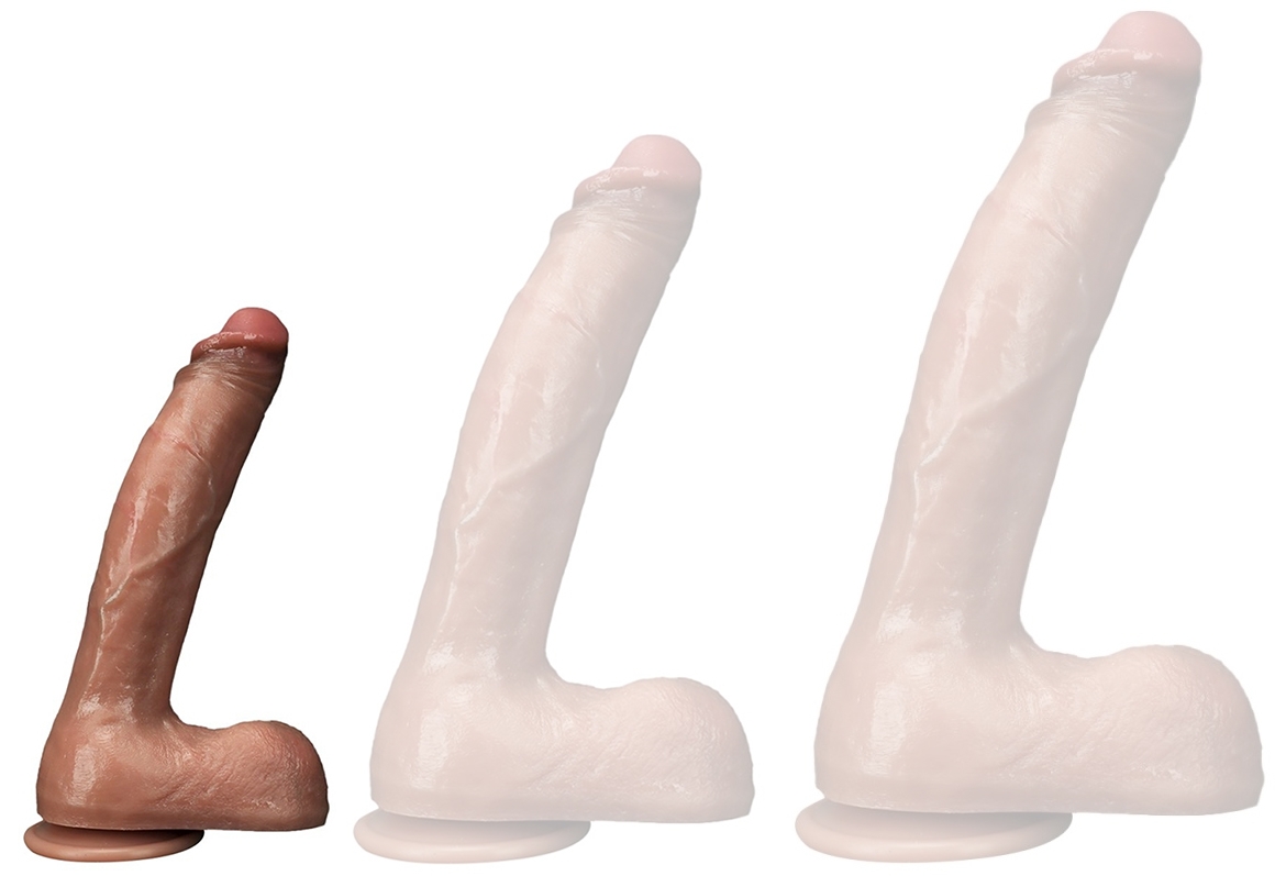 Gode Réaliste DICKPICK S 13 x 4.5cm Marron