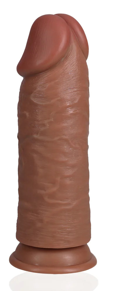 Gode Réaliste EXTRA THICK 23 x 7.5cm Marron
