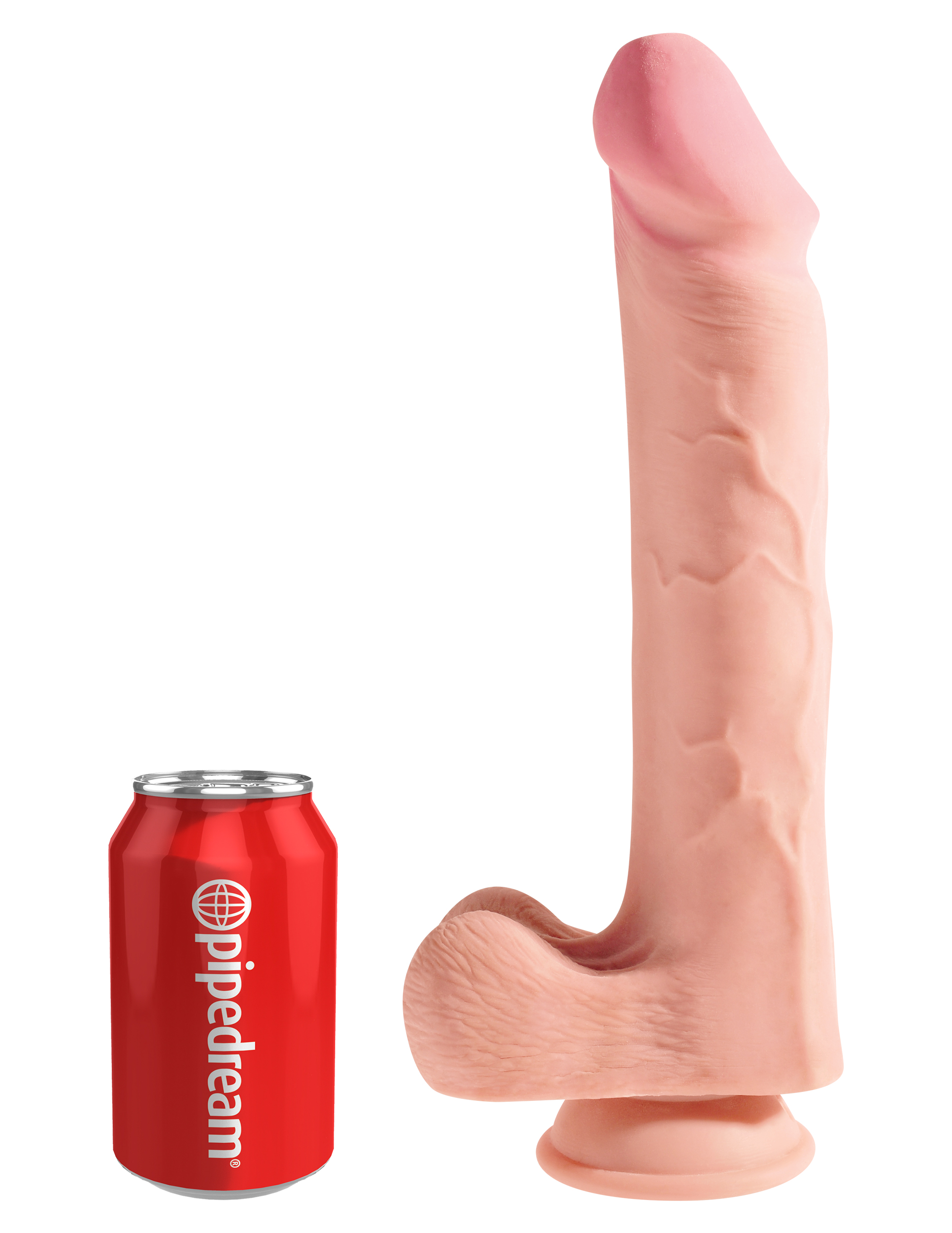 Gode réaliste KIng Cock 3D TRIPLE DENSITY 12 - 26 x 5.6 cm