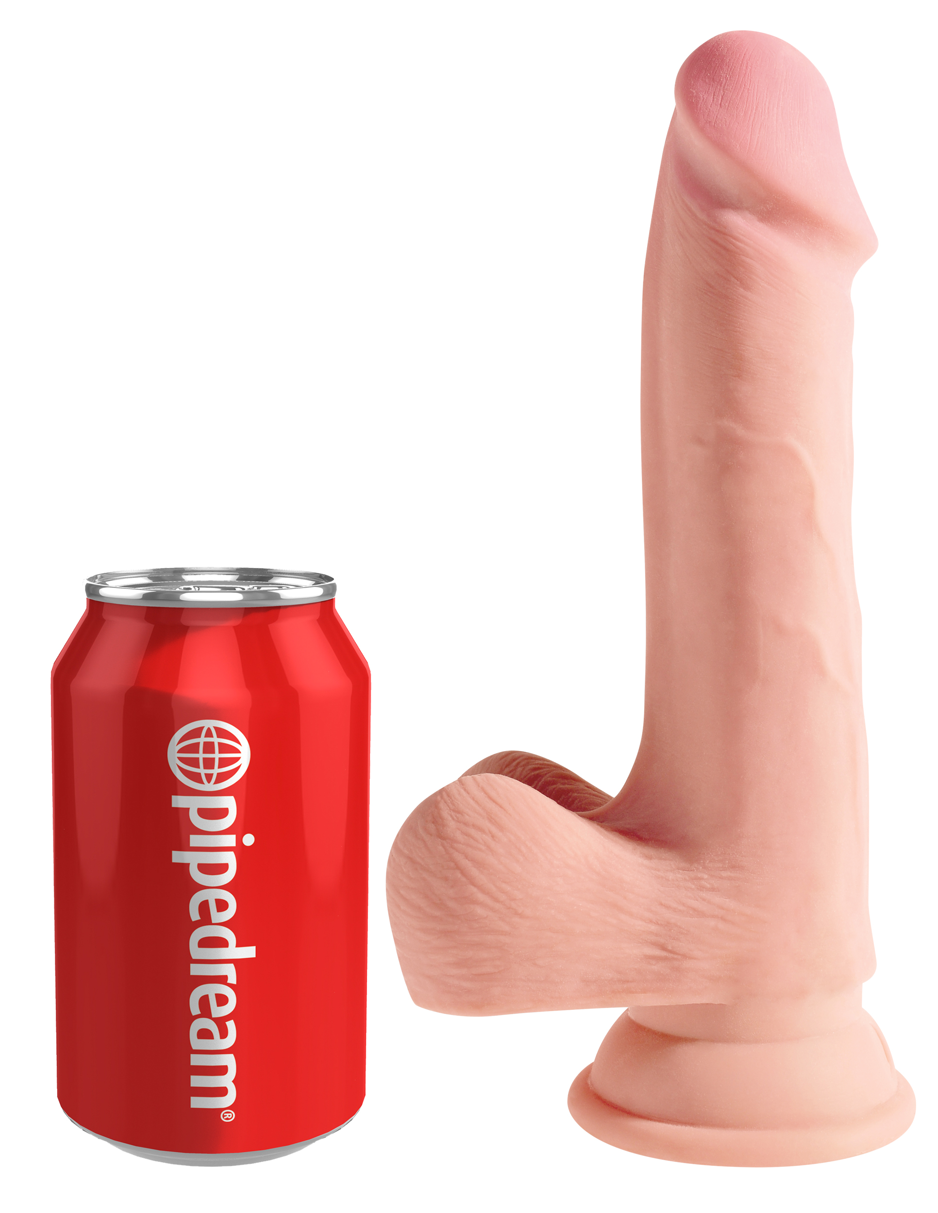 Gode réaliste King Cock 3D TRIPLE DENSITY 7.5 - 17 x 4.3 cm