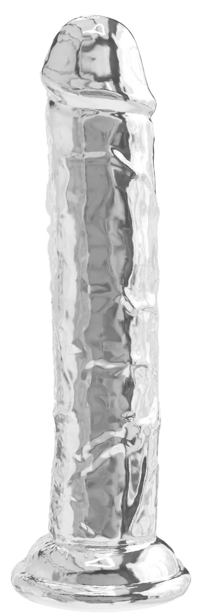 Gode Sans Bourse DIAMOND DICK 20 x 4cm Transparent