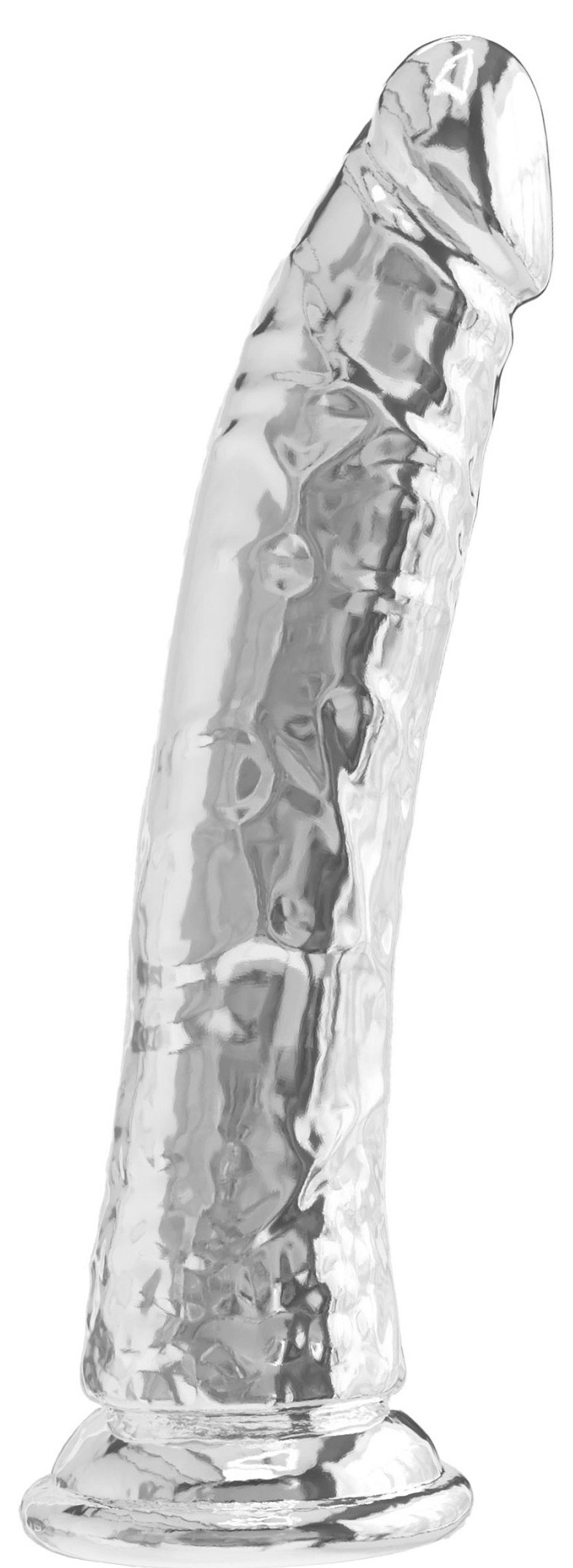 Gode Sans Bourse DIAMOND DICK 23 x 4.5cm Transparent