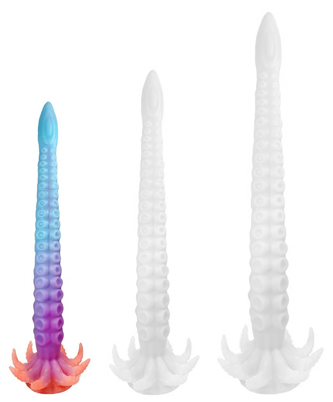 Gode Tentacule luminescent TAK-TAK S 40 x 5.5cm