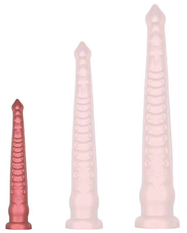 Gode Tentacule OKTOOP S 30 x 4.5cm Rouge