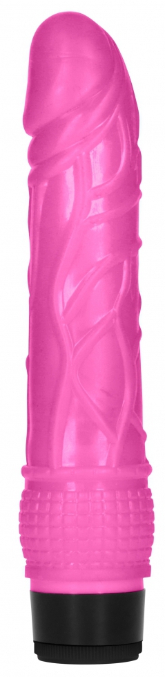 Gode vibrant DILDO VIBE THIN 18 x 4.2cm Rose