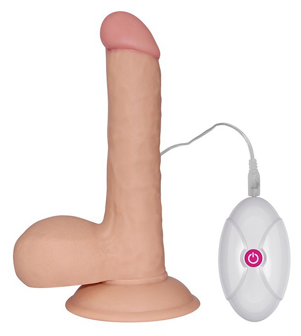 Gode vibrant MAX VIBE Soft Dude 14 x 4 cm