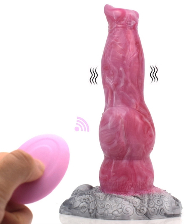 Gode Vibrant Monster VIBY WOLF 18 x 5.7cm