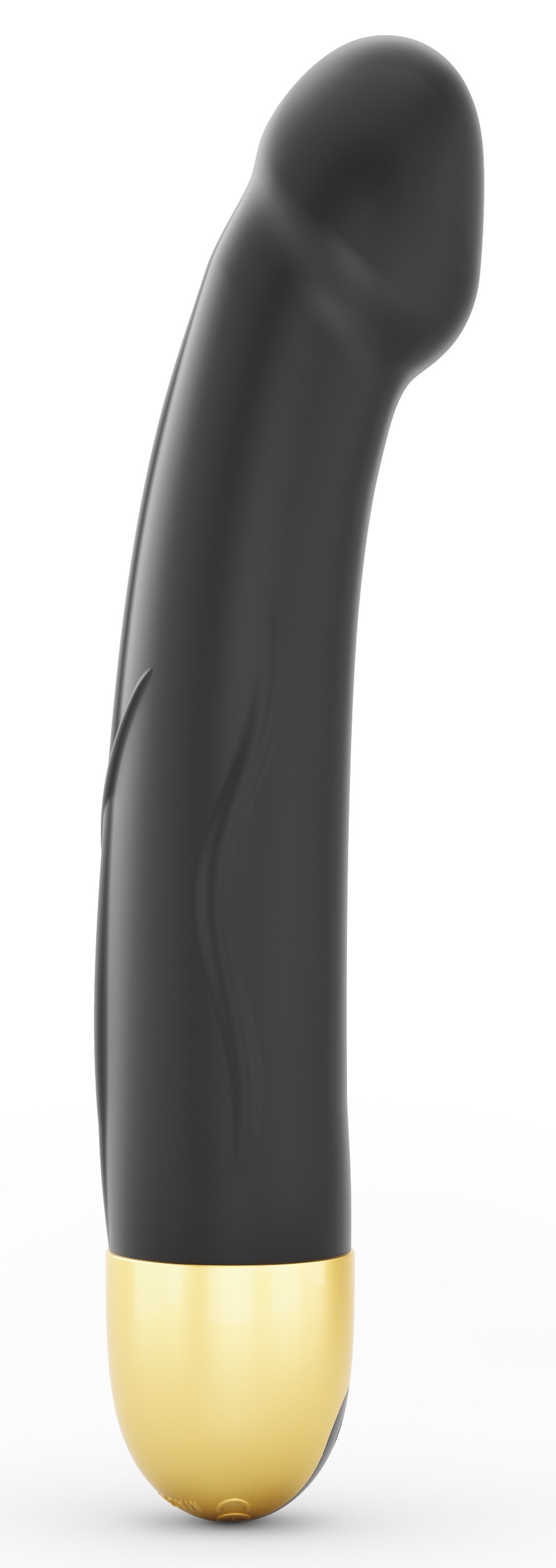 Gode vibrant REAL VIBRATION M 18 x 3.7 cm Noir
