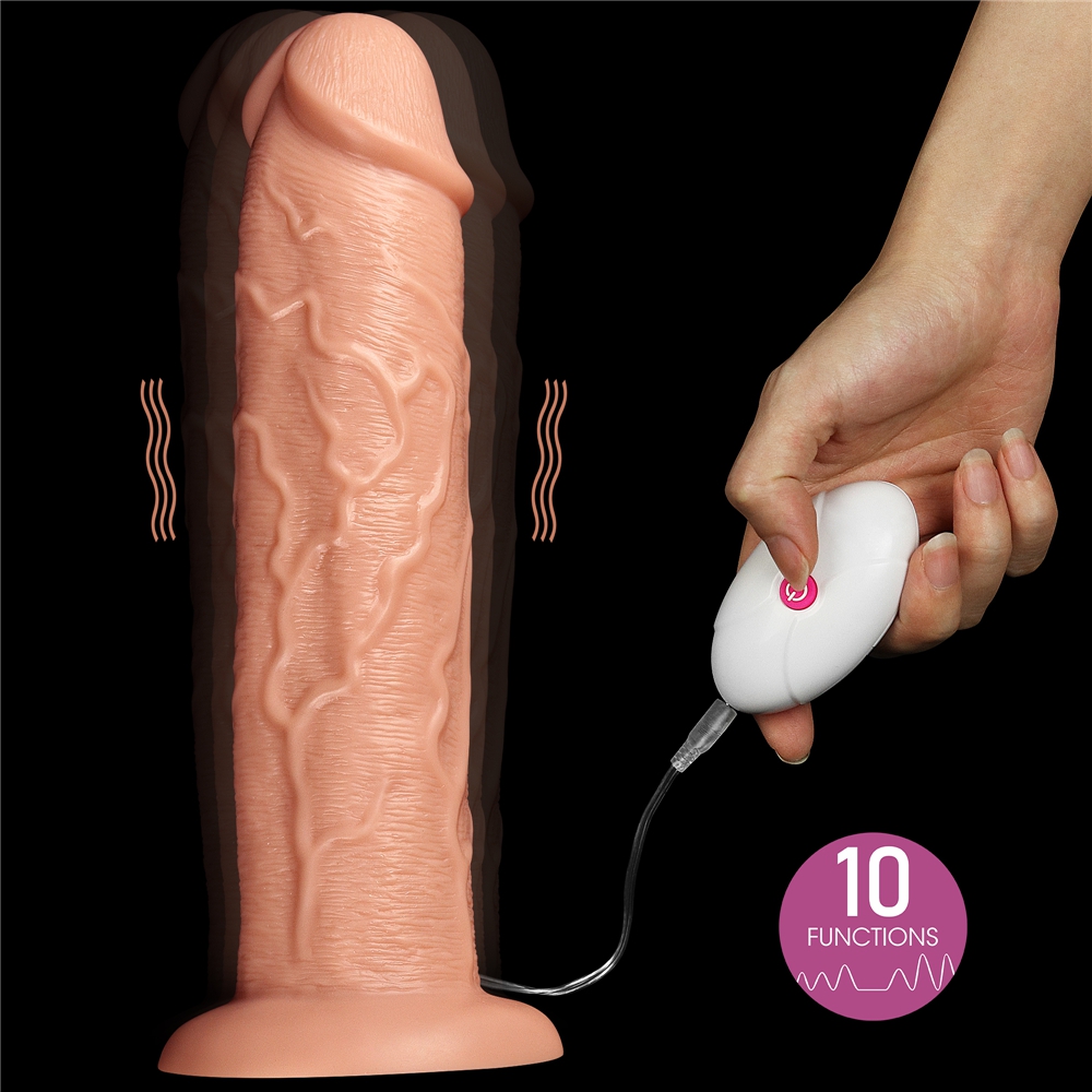 Gode vibrant XL LONG DILDO 25 x 6 cm