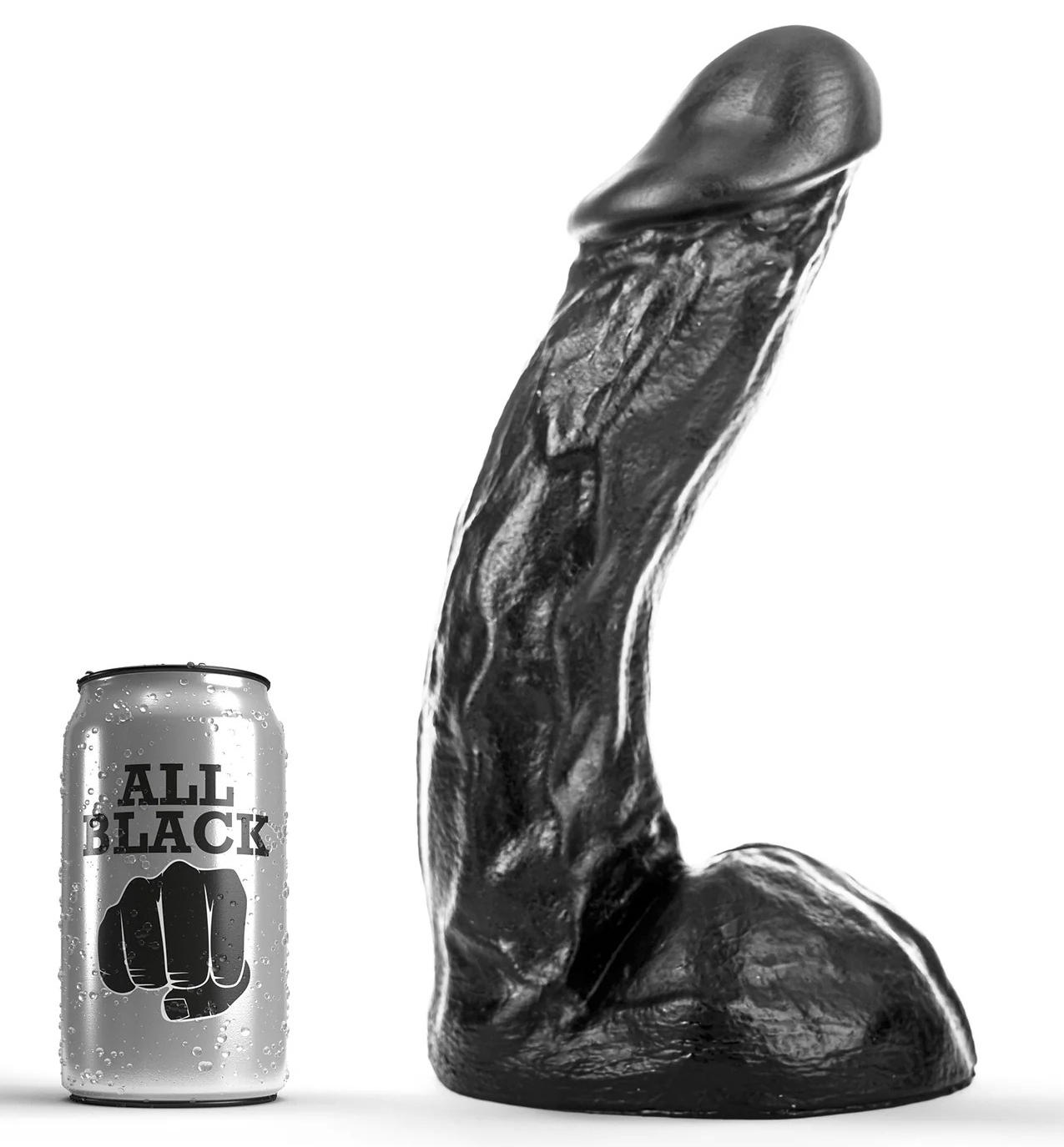 Gode XL AB66 BENNY All Black 23 x 6cm