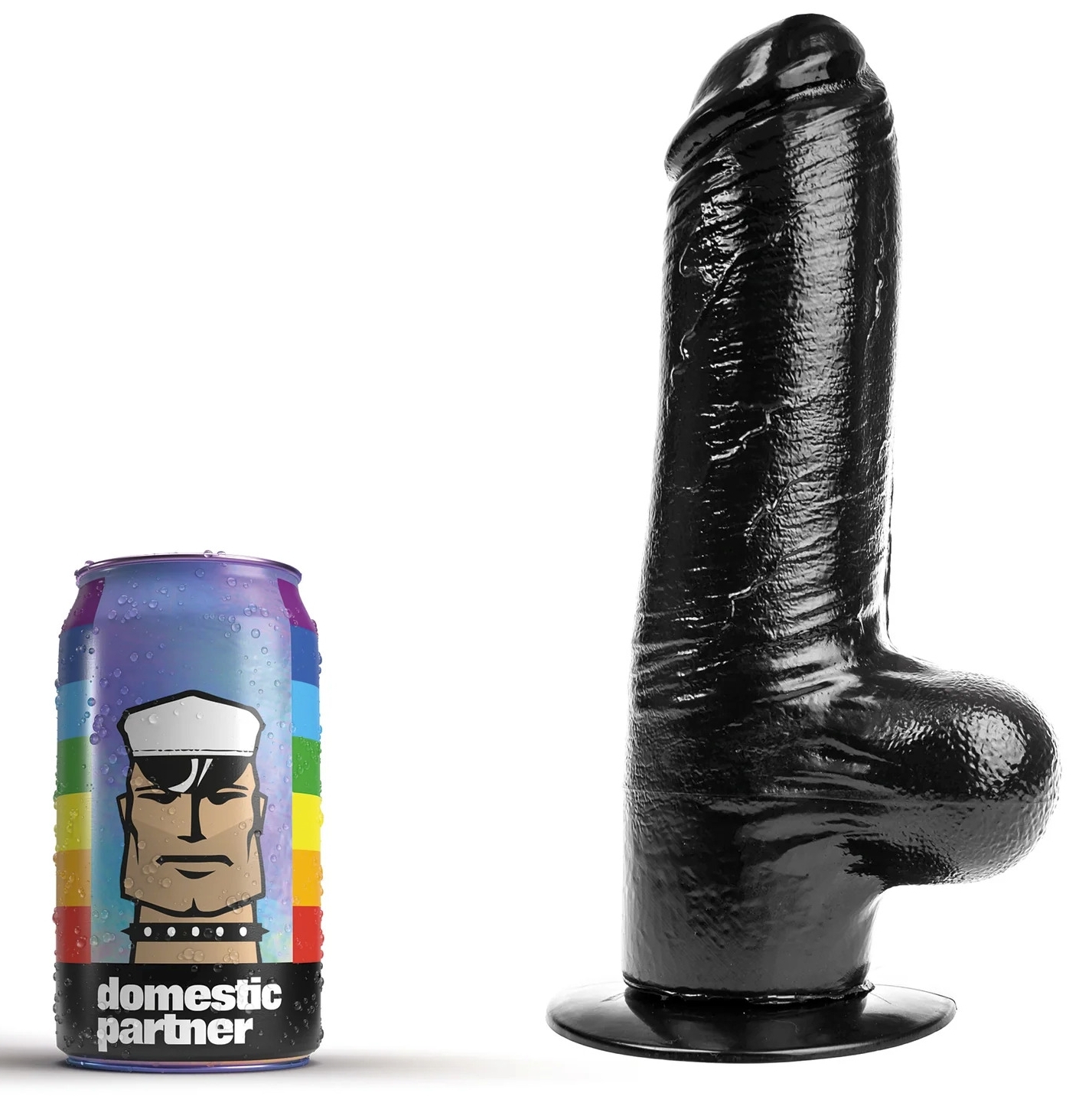 Gode XL DP88B FUNKER L 16 x 6 cm Noir
